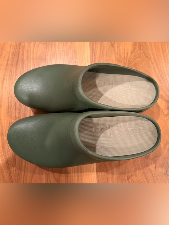Men\'s Dansko Kane Clog Shoes - Rare color Olive - size 46 / 12 US main image 4